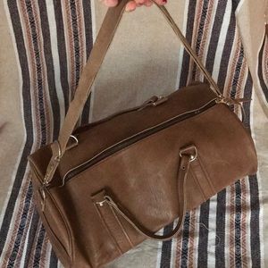 VTG calfskin leather duffel bag